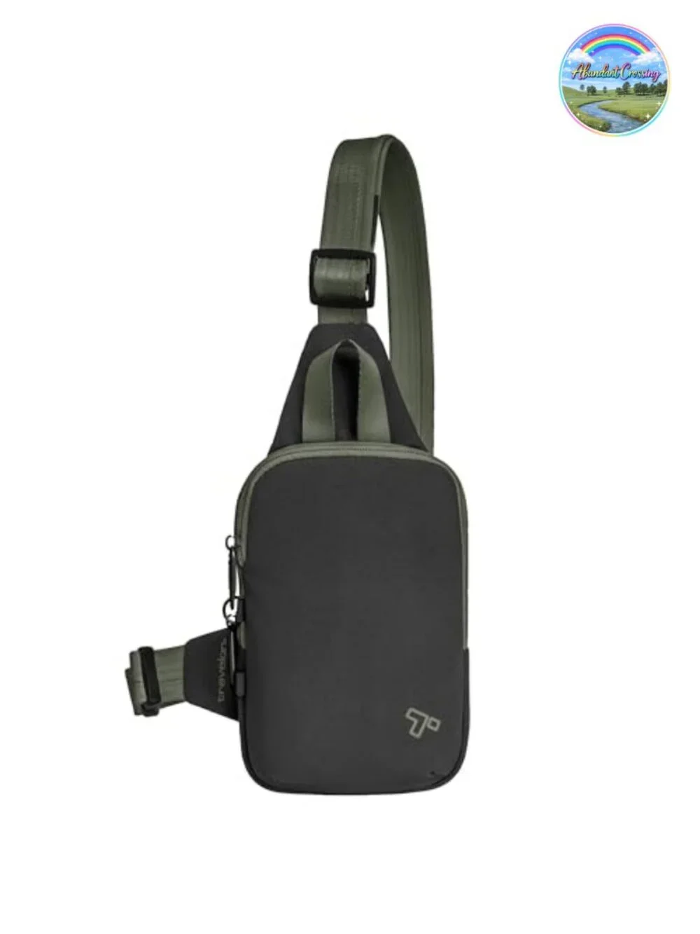 Anti-Theft Compact Sling Bag with RFID Blocking, Adjustable Strap